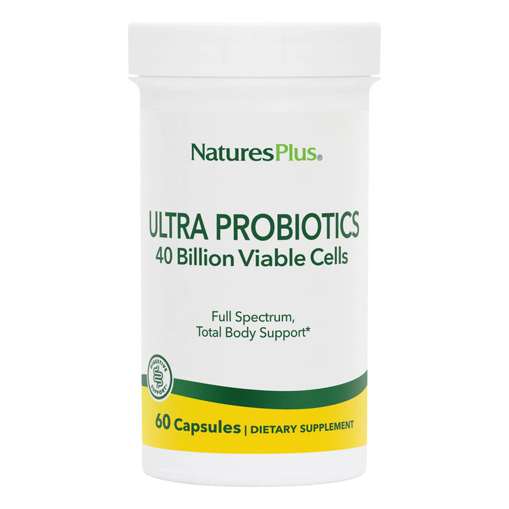 NaturesPlus Ultra Probiotics - 60 Vegan Capsules