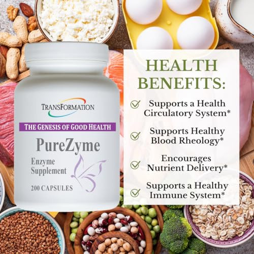 TRANSFORMATION THE GENESIS OF GOOD HEALTH Enzymes Purezyme High-Potency Protease