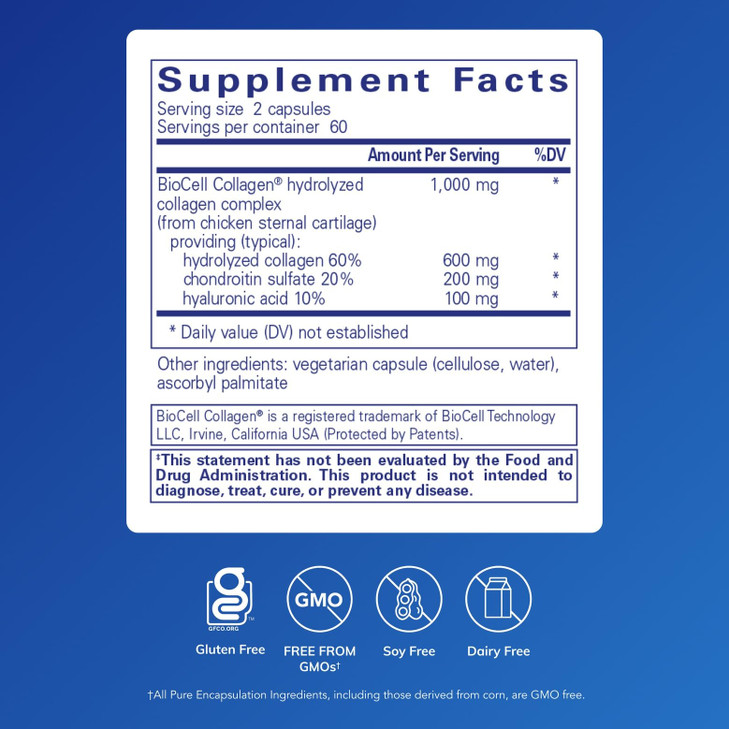 Pure Encapsulations Collagen JS - Skin & Joint Health*