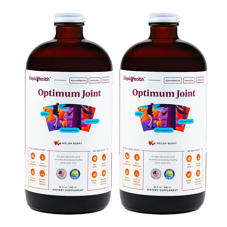LIQUIDHEALTH Optimum Joint Support Liquid Multivitamin with Glucosamine