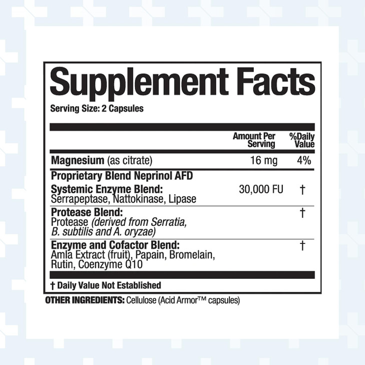 Arthur Andrew Medical, Neprinol AFD, Multi Enzyme Blend with Serrapeptase &
