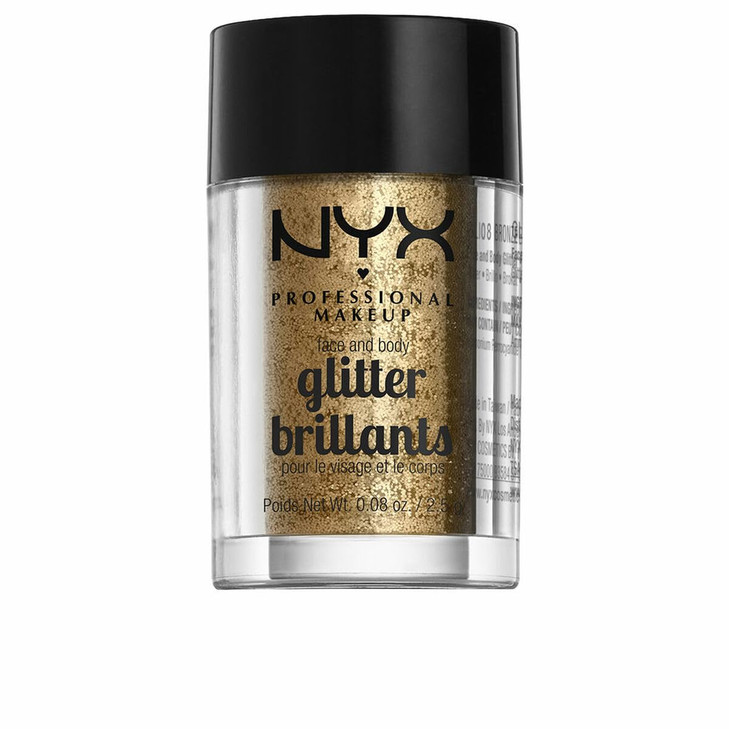 NYX Cosmetics Face & Body Glitter Bronze