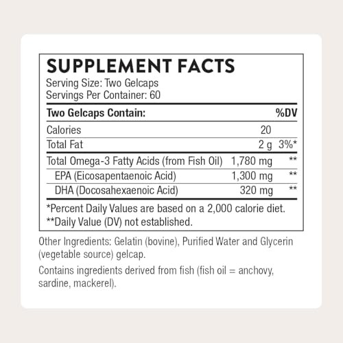 THORNE - Super EPA Pro - Omega-3 Fish Oil Supplement