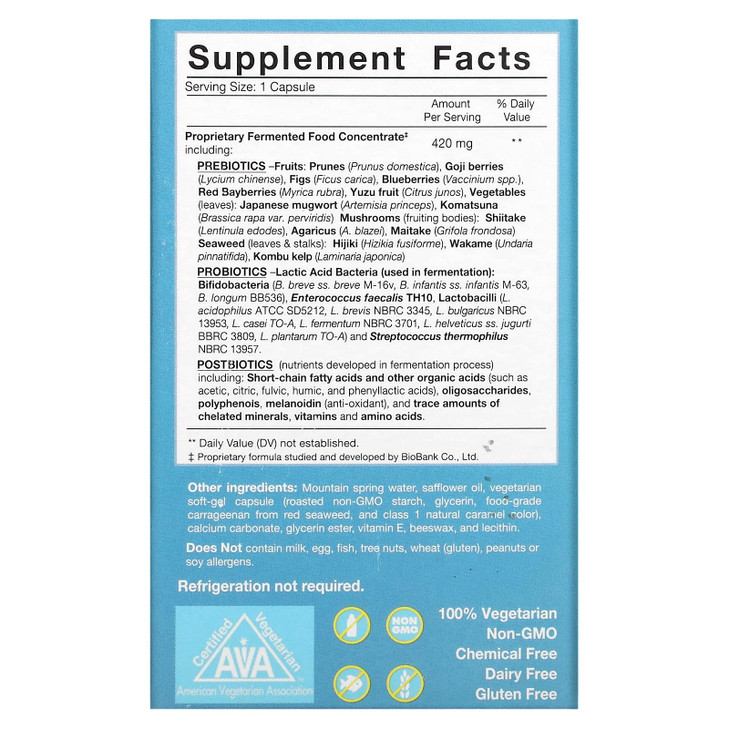 Dr. Ohhira's Probiotics Professional Formula 120 Capsules 72g