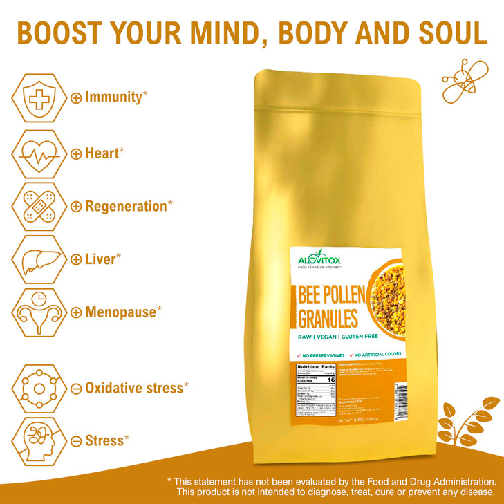 Alovitox Bee Pollen Granules