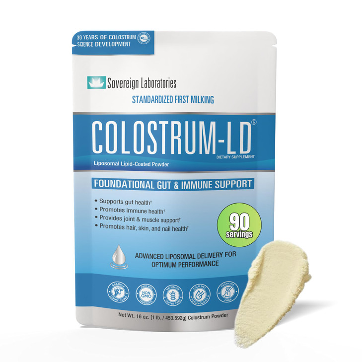 Sovereign Laboratories Colostrum-LD Liposomal Delivery