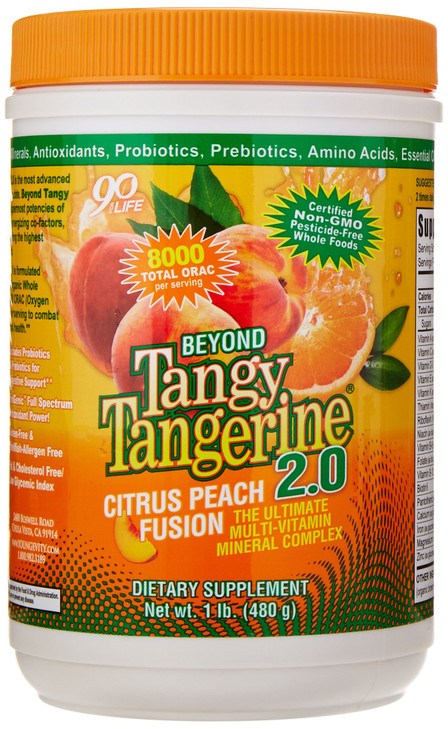 Youngevity Beyond Tangy Tangerine 2.0 Citrus Peach Fusion Multi-Vitamin &