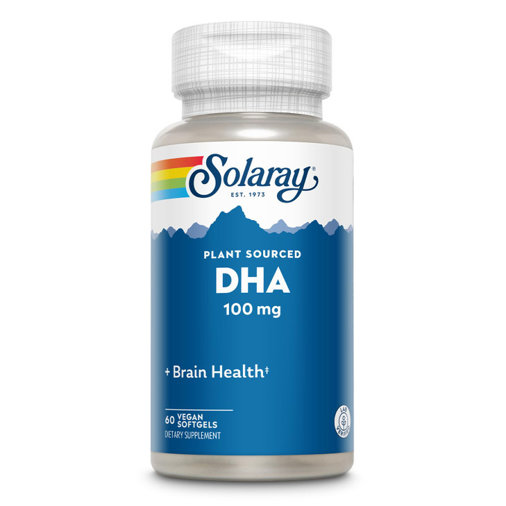 SOLARAY DHA Supplements 100 mg