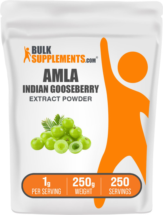 BulkSupplements.com Amla Extract Powder - Indian Gooseberry Extract, Amla Powder