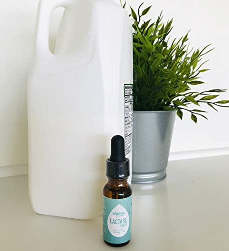 Elepure Pure Elements 100 Servings- Lactase Drops Lactose Intolerance Enzyme