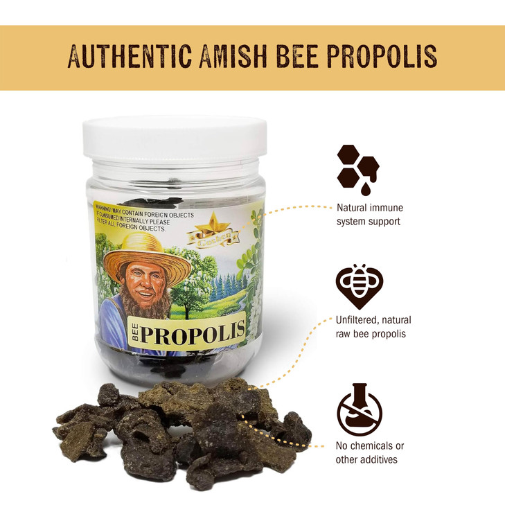 Goshen Amish Country Raw Honey Bee Propolis