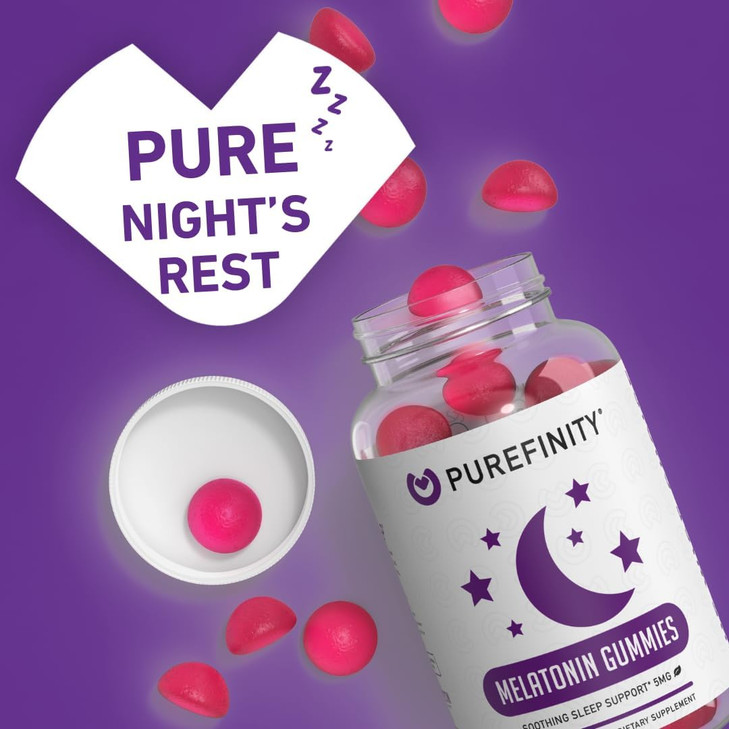 PUREFINITY Melatonin Gummies 5mg for Kids