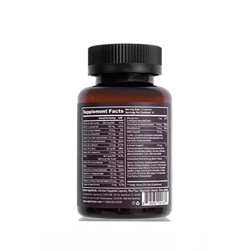 Saphira Hydrating Hair Support Supplement for Dry Damaged Hair with Copper