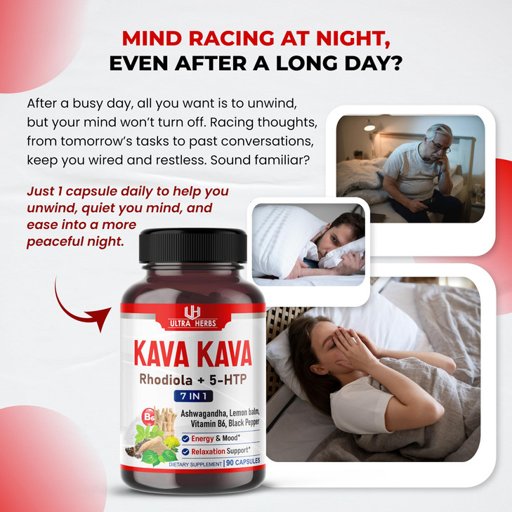Kava Kava Capsules Supplement