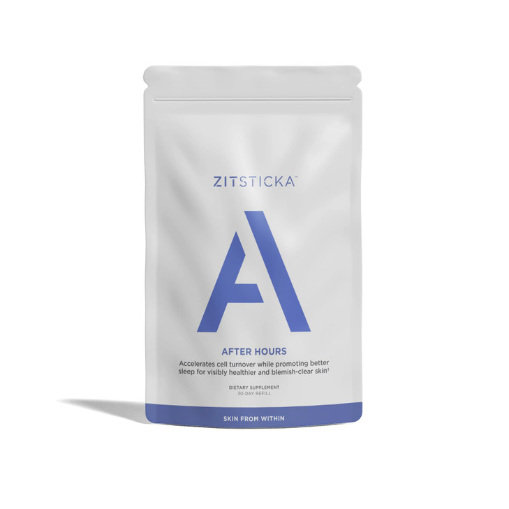 ZitSticka Vitamin Acne Supplement for Cystic Acne w/ 30 Natural Caps for Women