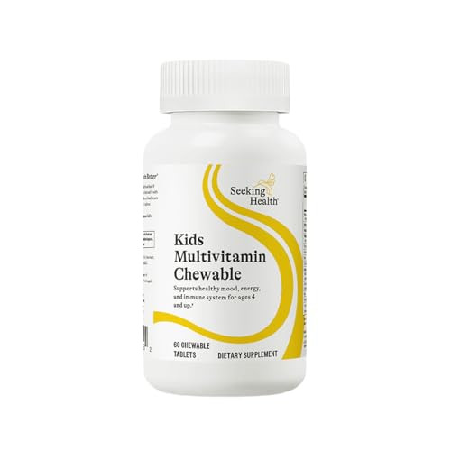 Seeking Health Kids Multivitamin Chewable, Formulated for Childrens Health