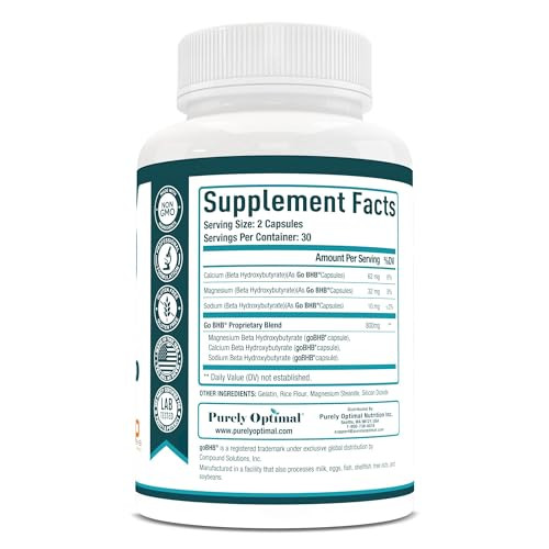 Purely Optimal Keto BHB Capsules