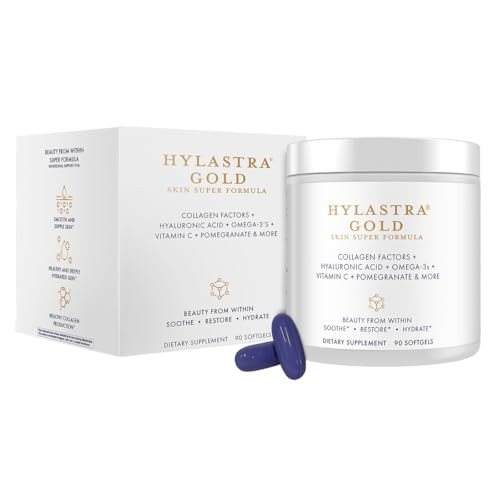 Purity Products Hylastra Gold Softgels Collagen + Hyaluronic Acid + Beauty