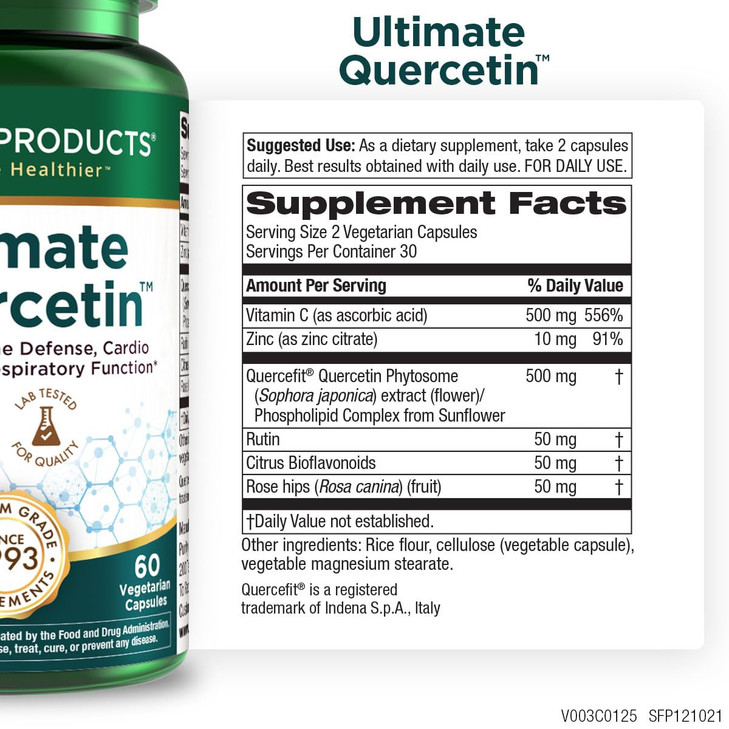 Purity Products Ultimate Quercetin 20x More Absorbable Than Ordinary Quercetin