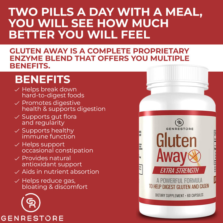 Berry Gen Restore Gluten Away Dietary Supplement
