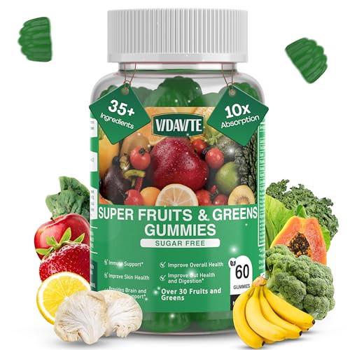 VIDAVITE Sugar-free Super Greens Gummies