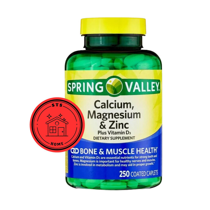 Calcium Magnesium Zinc with Vitamin D3 - Calcium Supplement
