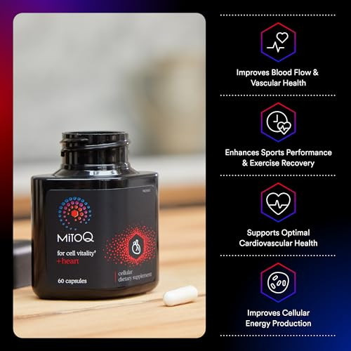 MitoQ +Heart Premium CoQ10 Antioxidant