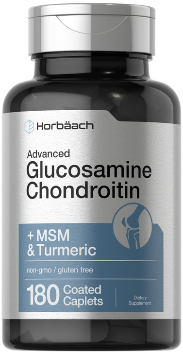 Horbäach Glucosamine Chondroitin - Plus MSM & Turmeric
