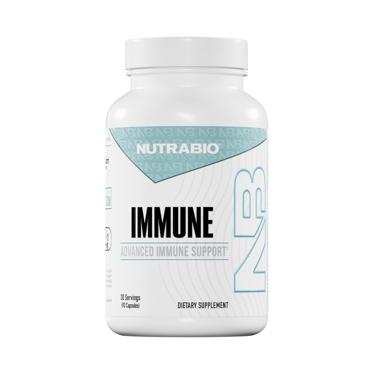 NutraBio Immune Support Supplement with EpiCor - 90 Vegetable Capsules