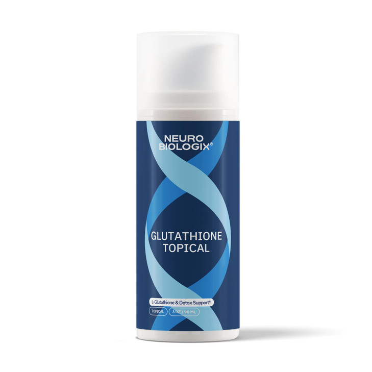 Neurobiologix Glutathione Topical Cream, Transdermal L-Glutathione with Vitamin