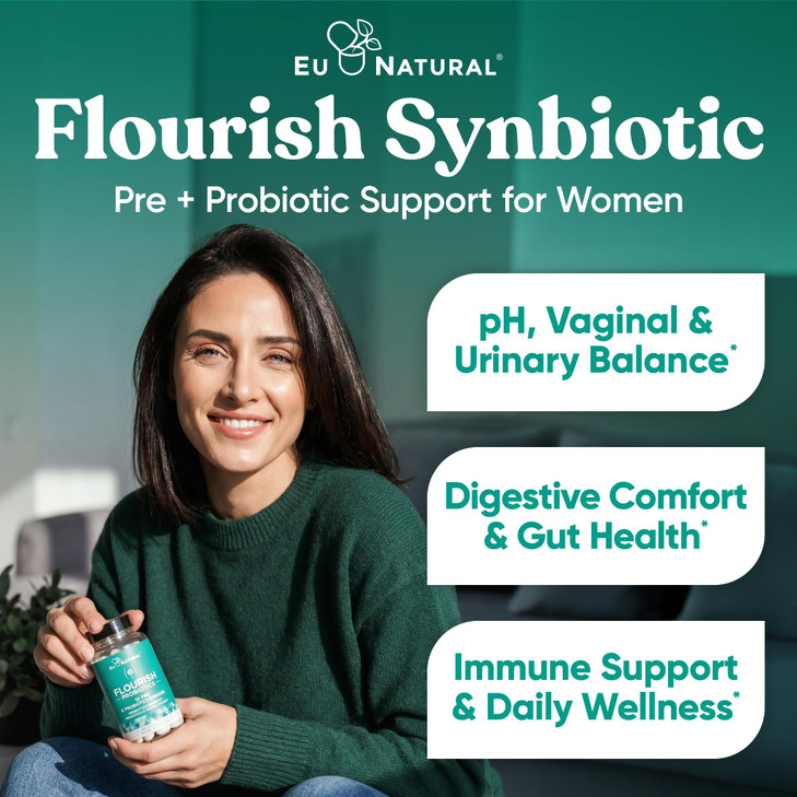 Flourish Probiotics + Prebiotics for Women