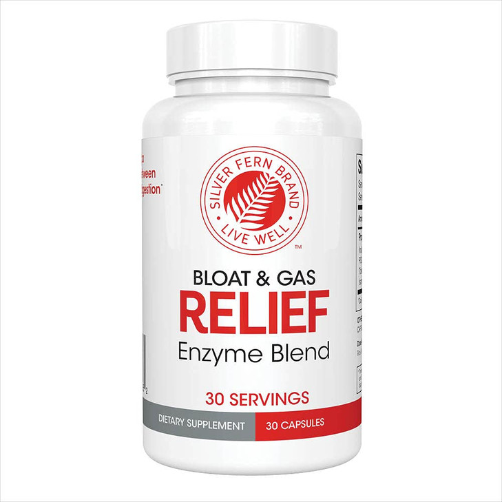 Silver Fern Bloat & Gas Relief Digestive Enzyme Blend