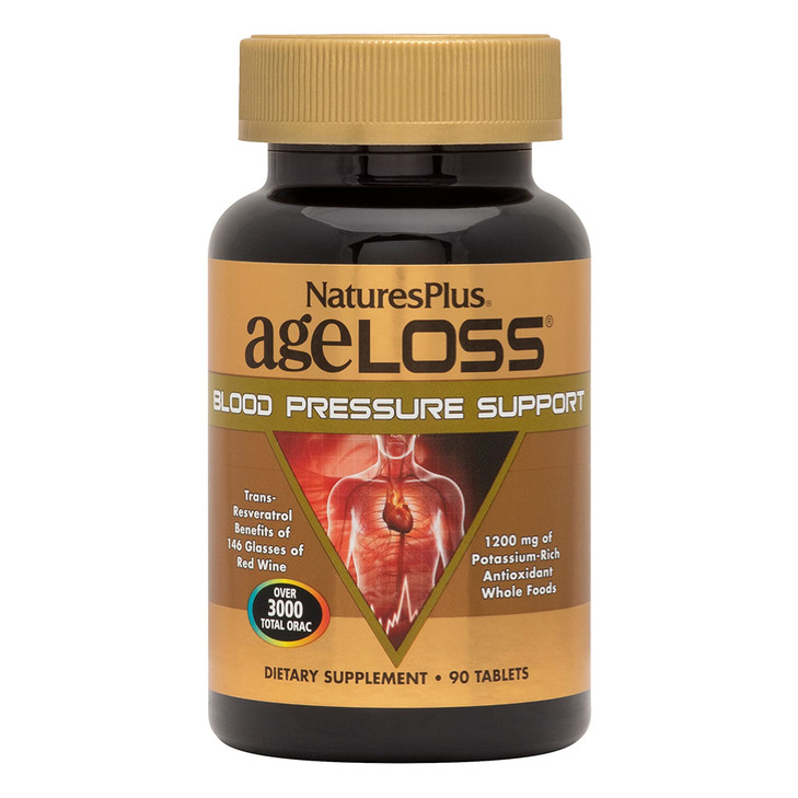 NaturesPlus AgeLoss Blood Pressure Support - 90 Tablets