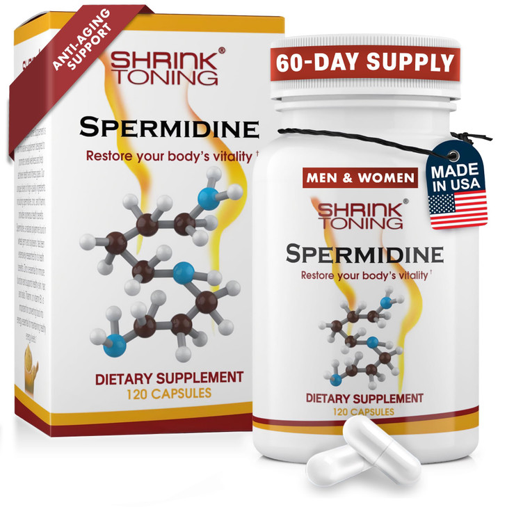 Shrink Spermidine Supplements Skin & Anti-Aging Support