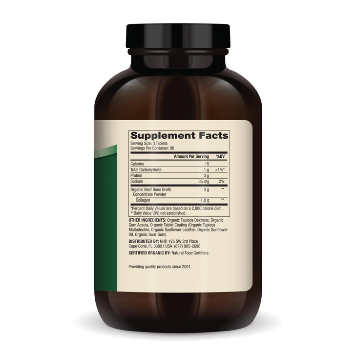 Dr. Mercola Organic Bone Broth Collagen - Supports Skin, Hair & Nails