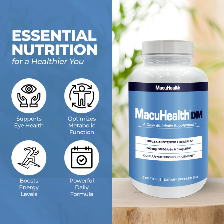 Macuhealth Daily Metabolic Triple Carotenoids, with EPA/DHA Omega-3