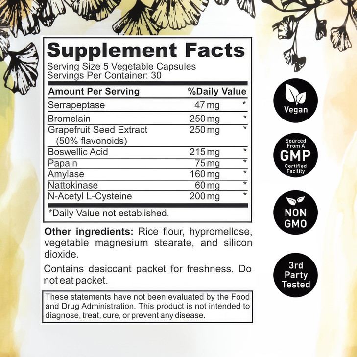 Bio-Fibrin Multi-Enzyme Formula