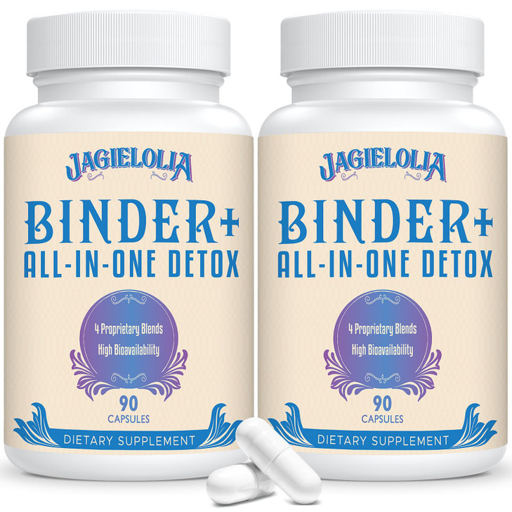 Jagielolia All-In-One Detox Binder Supplement 1500 MG