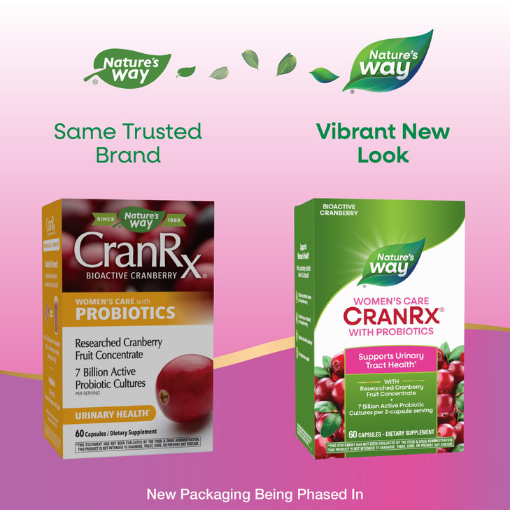 Nature's Way Women's Care CranRx with Probiotics, Supports Urinary Health*