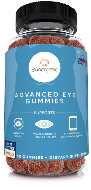 Premium Eye Support Gummies-Lutein Gummies with Zeaxanthin Supports Overall Eye