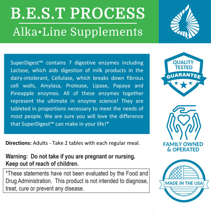 Morter HealthSystem SuperDigest Best Process Alkaline