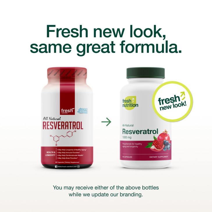 Resveratrol Supplement - Trans-resveratrol Extra Strength 750mg