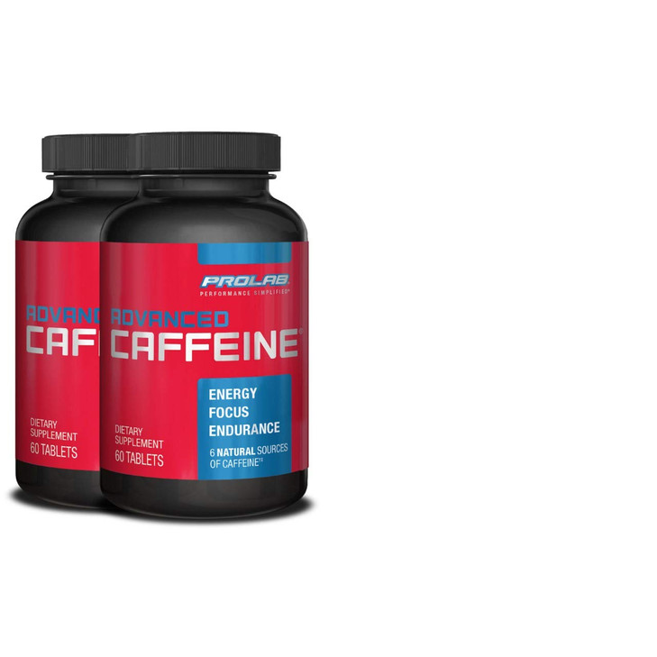 ProLab Nutrition Advanced Caffeine 200mg, Fast-Acting Natural Caffeine Tablets