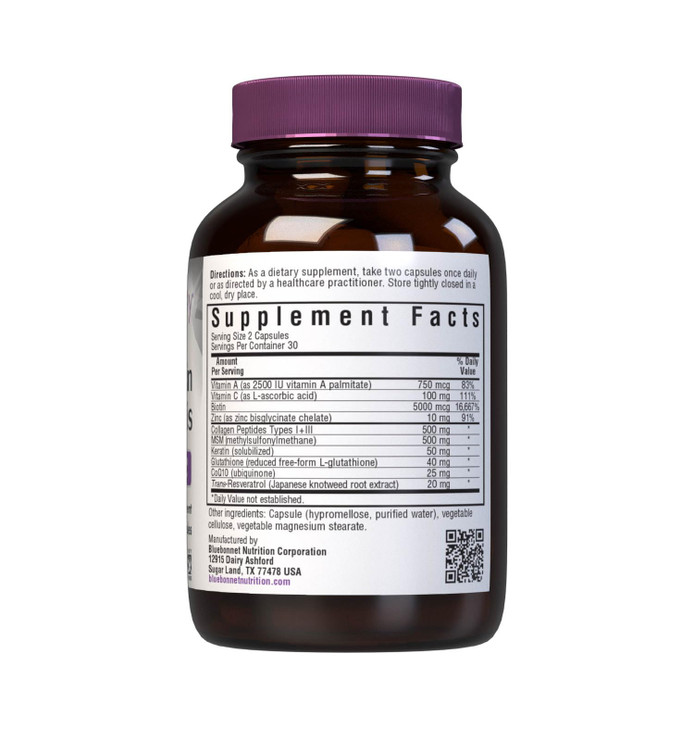 Bluebonnet Nutrition Beautiful Ally Hair, Skin & Nails, Hydrolyzed Collagen