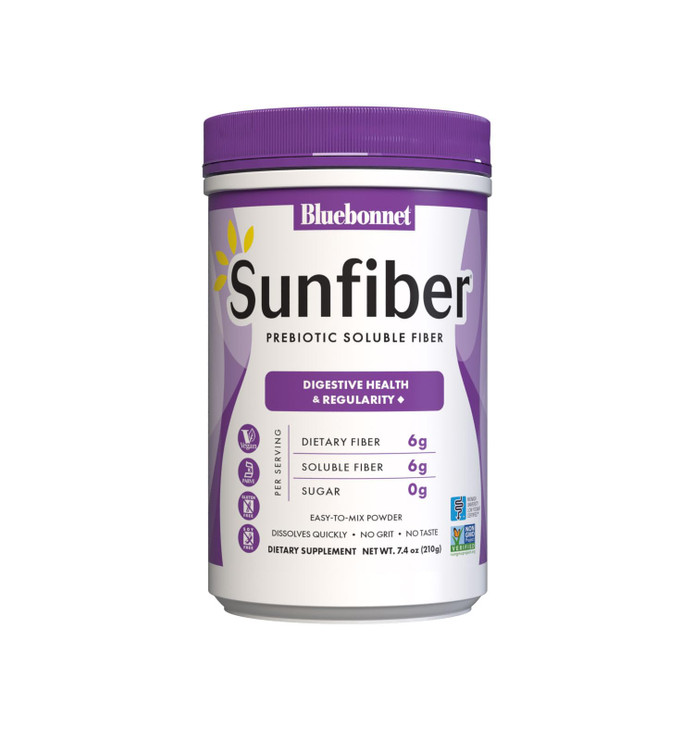 BlueBonnet Nutrition Sunfiber - 6 g of Plant Based Prebiotic Soluble Fiber
