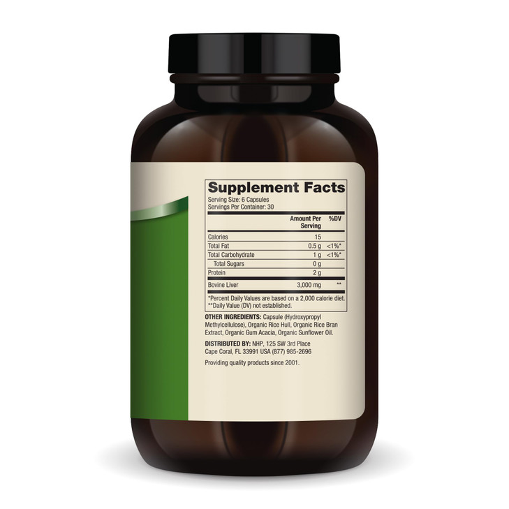 Dr. Mercola Grass Fed Beef Liver - Nutrient-Dense Organ Supplement