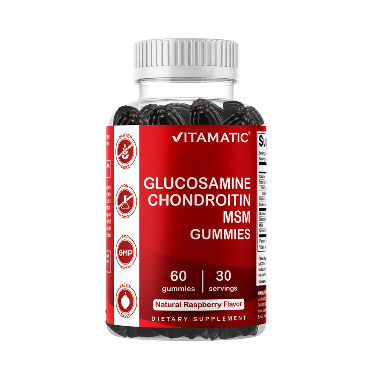 Vitamatic Glucosamine Chondroitin Gummies with MSM & Vitamin E