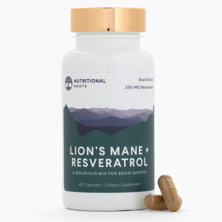 Nutritional Roots - Lions Mane + Resveratrol