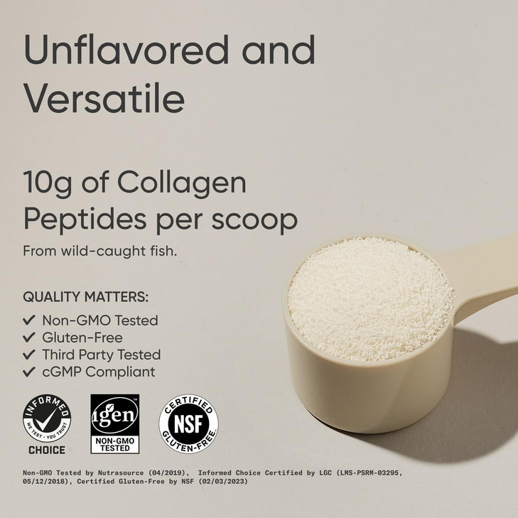 Sports Research Marine Collagen Peptides Powder
