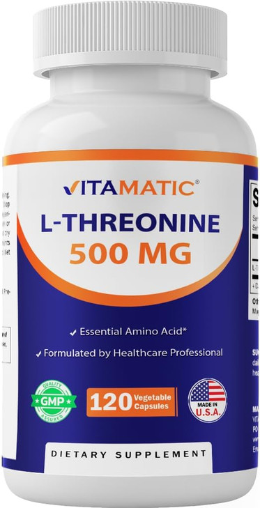 Vitamatic L-Threonine 500mg
